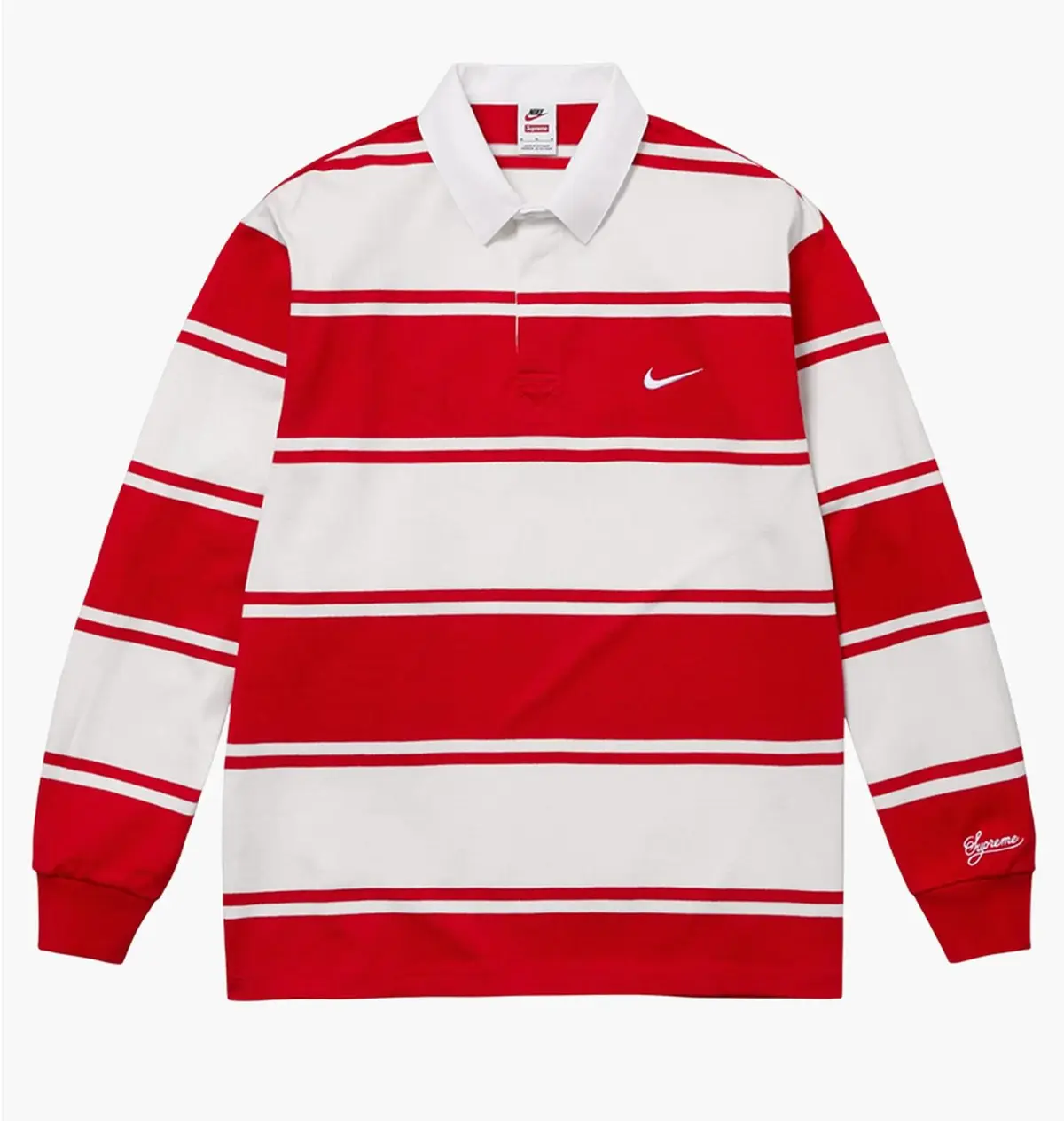 Кофта мужская Nike Supreme Stripe Red/White