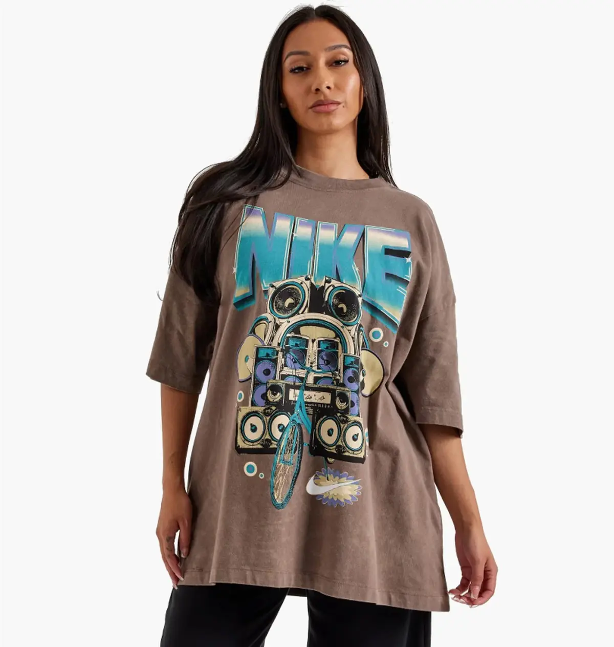 Футболка жіноча Nike Sportswear Brown