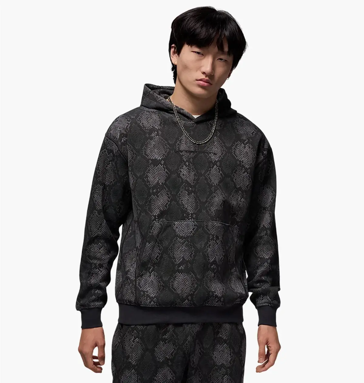 Кофта чоловіча Jordan Sprt Flc Aop Grey