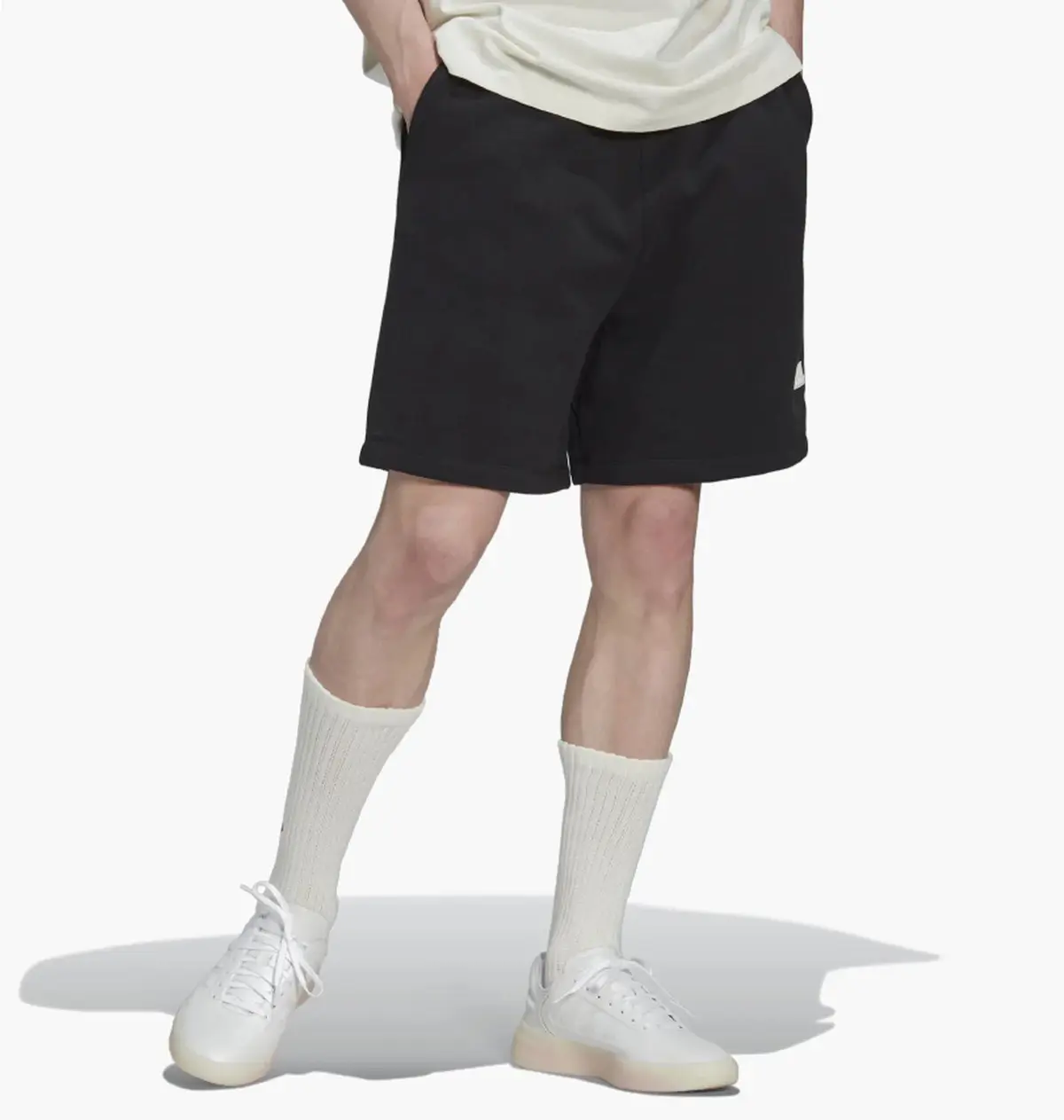 Шорти чоловічі Adidas Fleece Shorts Black Hg2067