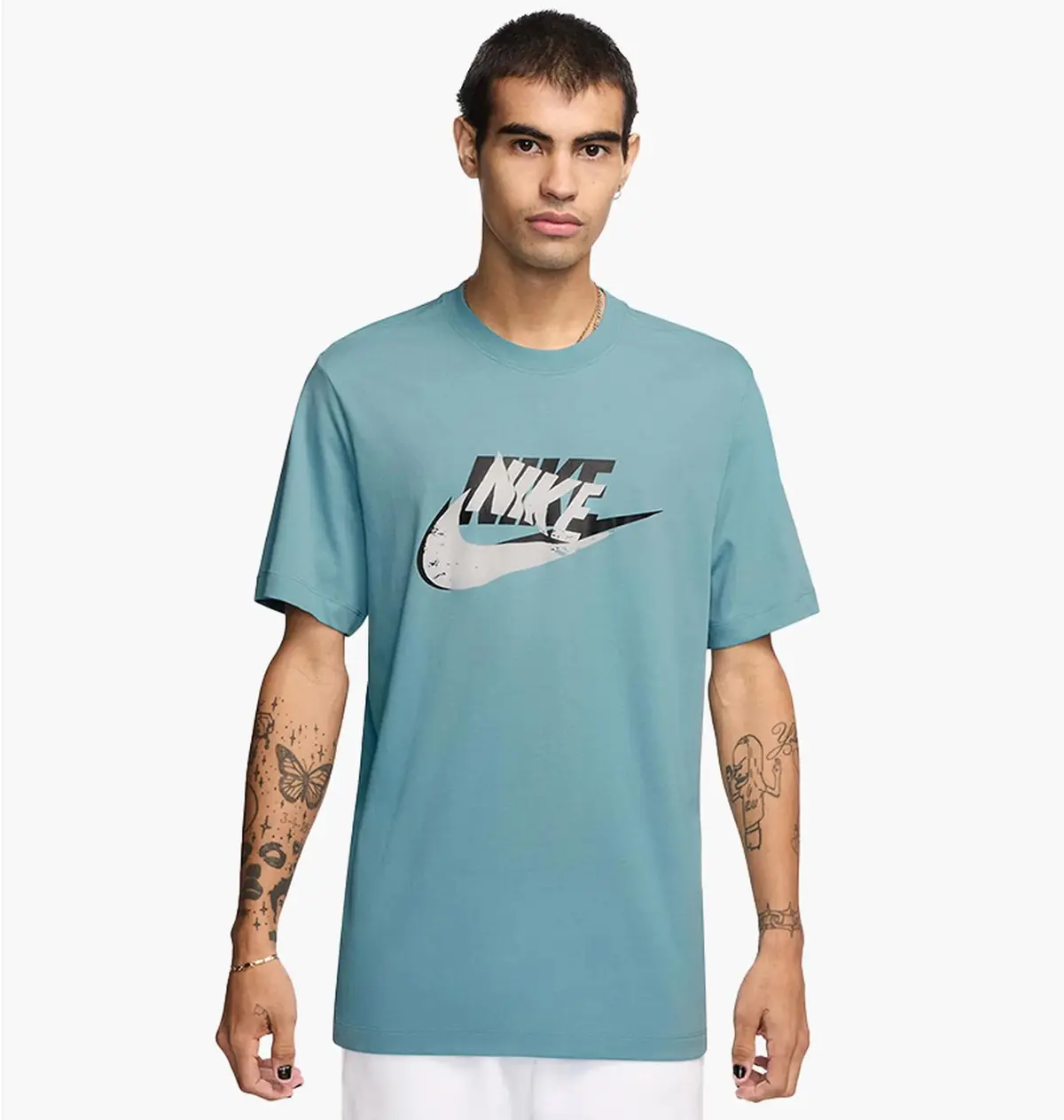 Футболка чоловіча Nike Nsw Tee 12Mo Futura Sp25 Turquoise