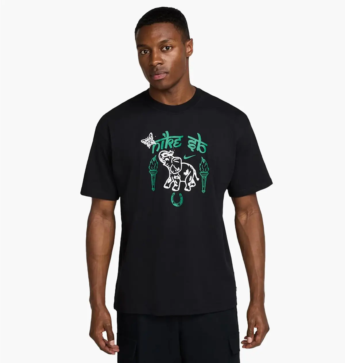 Футболка чоловіча Nike Sb Tee M90 Oc Elephant Black
