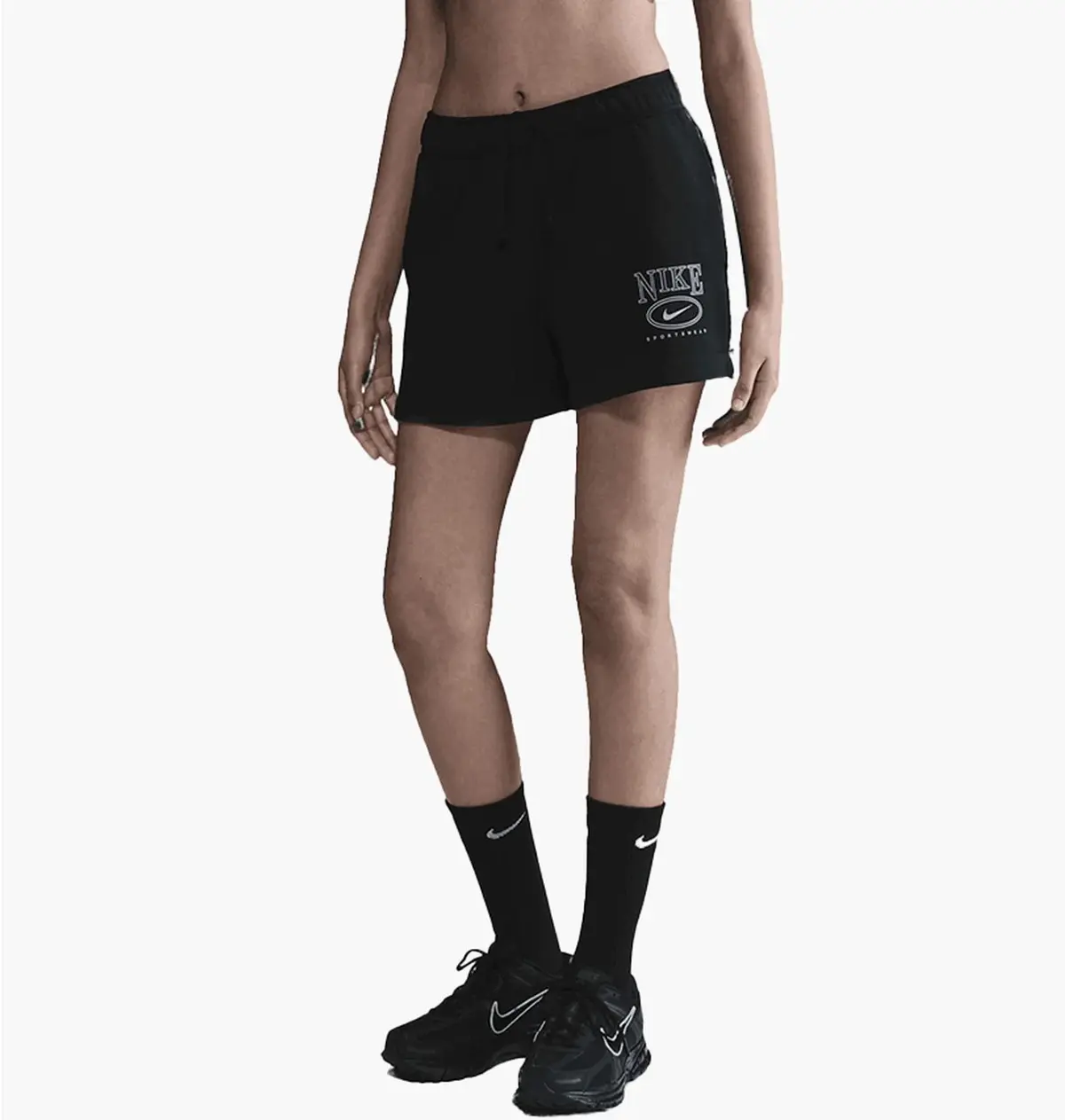 Шорти жіночі Nike Sportswear Club Fleece Graphic Shorts