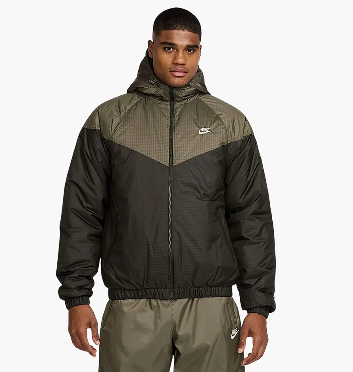 Куртка чоловіча Nike Therma-Fit Water Resistant Jacket Olive/Black