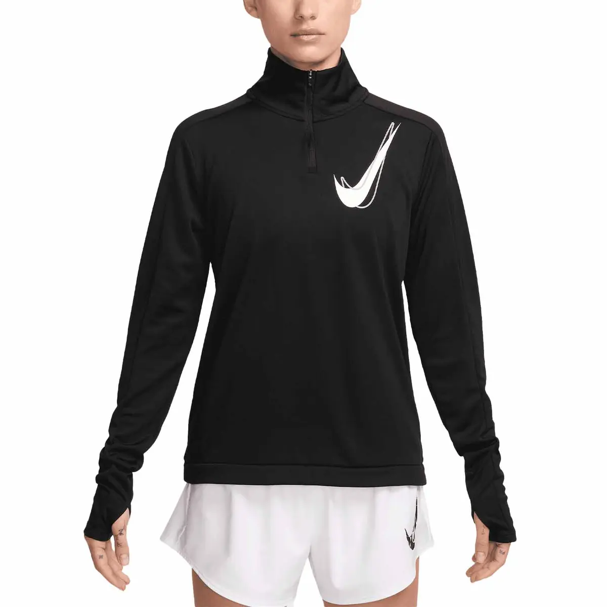 Кофта женские Nike Dri-Fit Swoosh Graphic Shirt