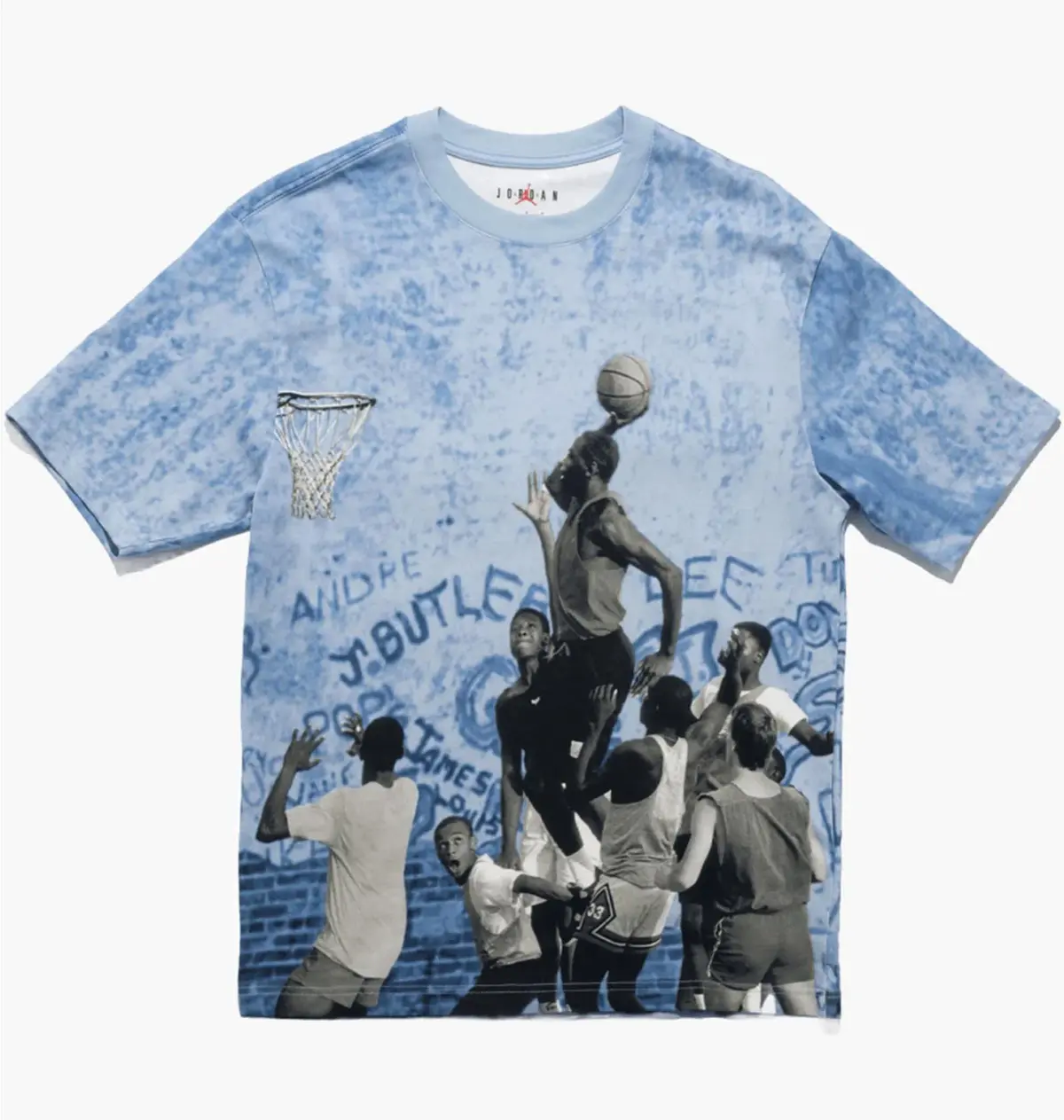 Футболка мужская Jordan 85 Gx Ss Crew Blue