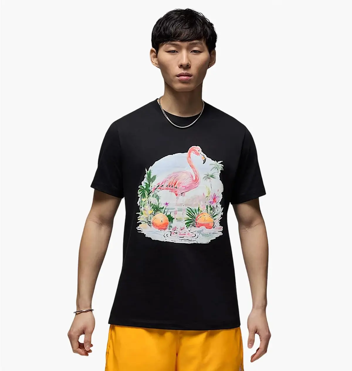 Футболка мужская Jordan Ess Flamingo Ss Crew Black
