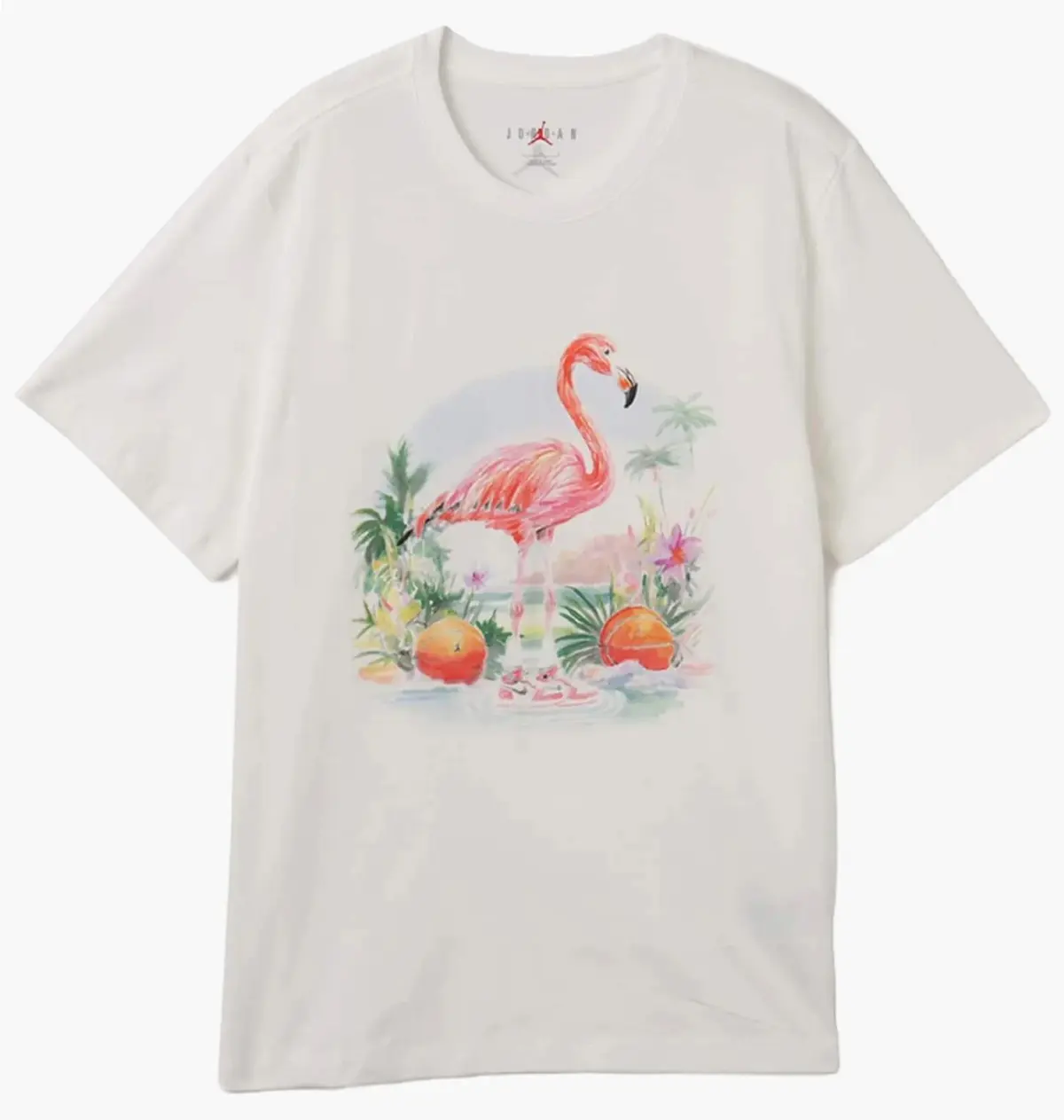 Футболка мужская Jordan Ess Flamingo Ss Crew White
