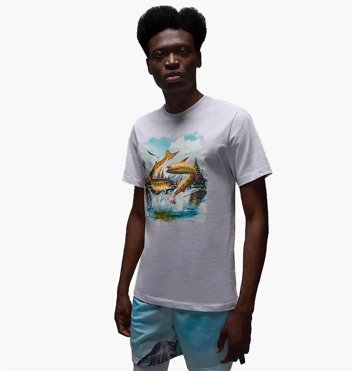 Футболка чоловіча Nike Ss Crew Ld White