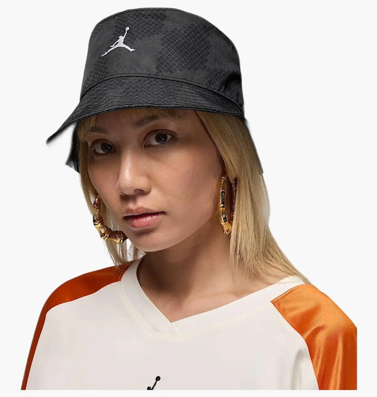Панама Jordan Apex Printed Bucket Hat Black