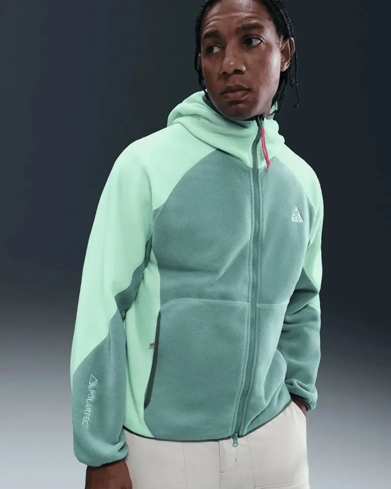 Кофта мужская Nike ACG Full‑Zip зеленая HJ2460-353