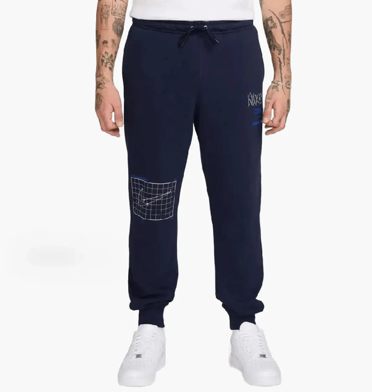 Брюки чоловічі Nike M Nk Club Ft Jggr Moon Gfx Blue