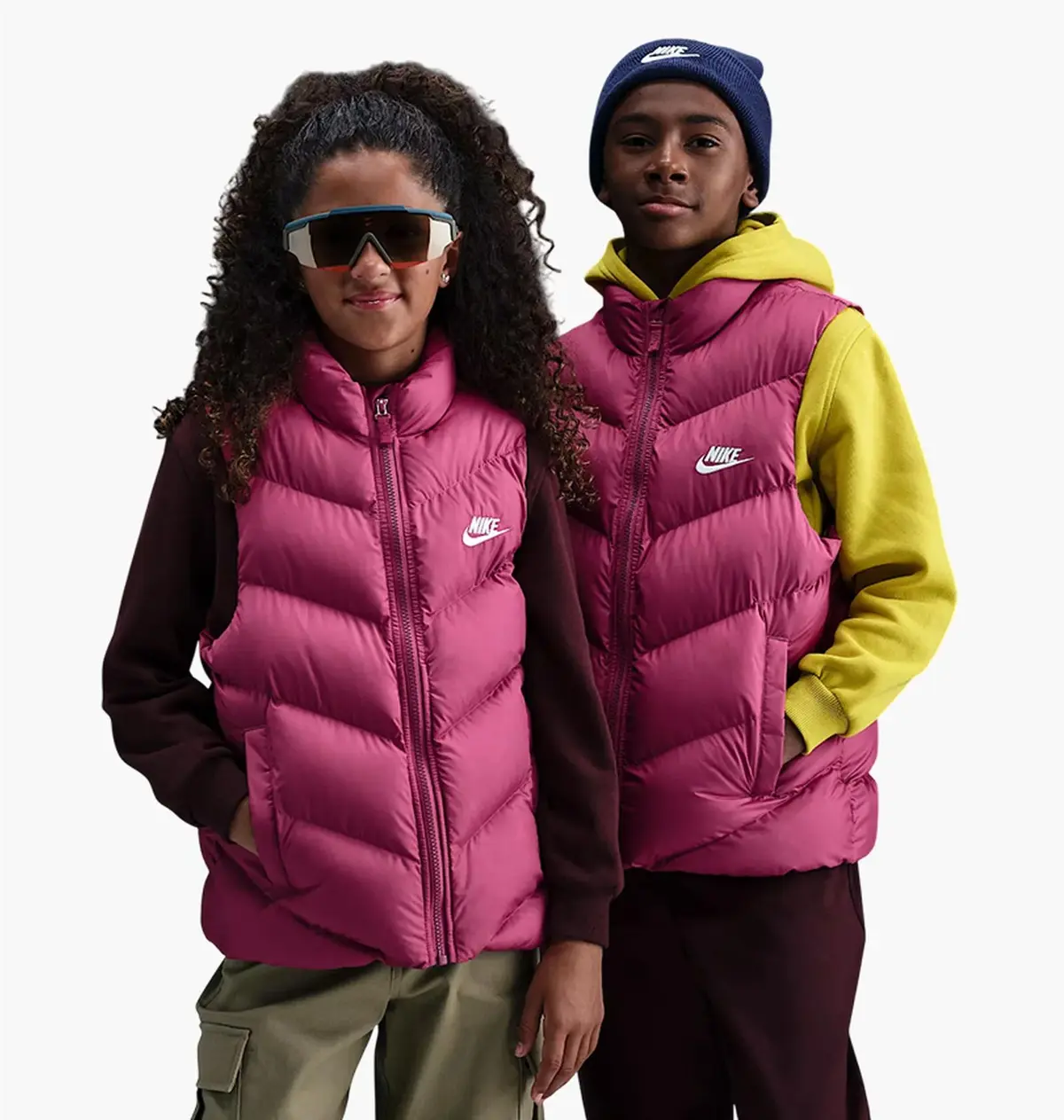 Куртка дитяча Nike K Nsw Tf Adp Puffer Vest Pink