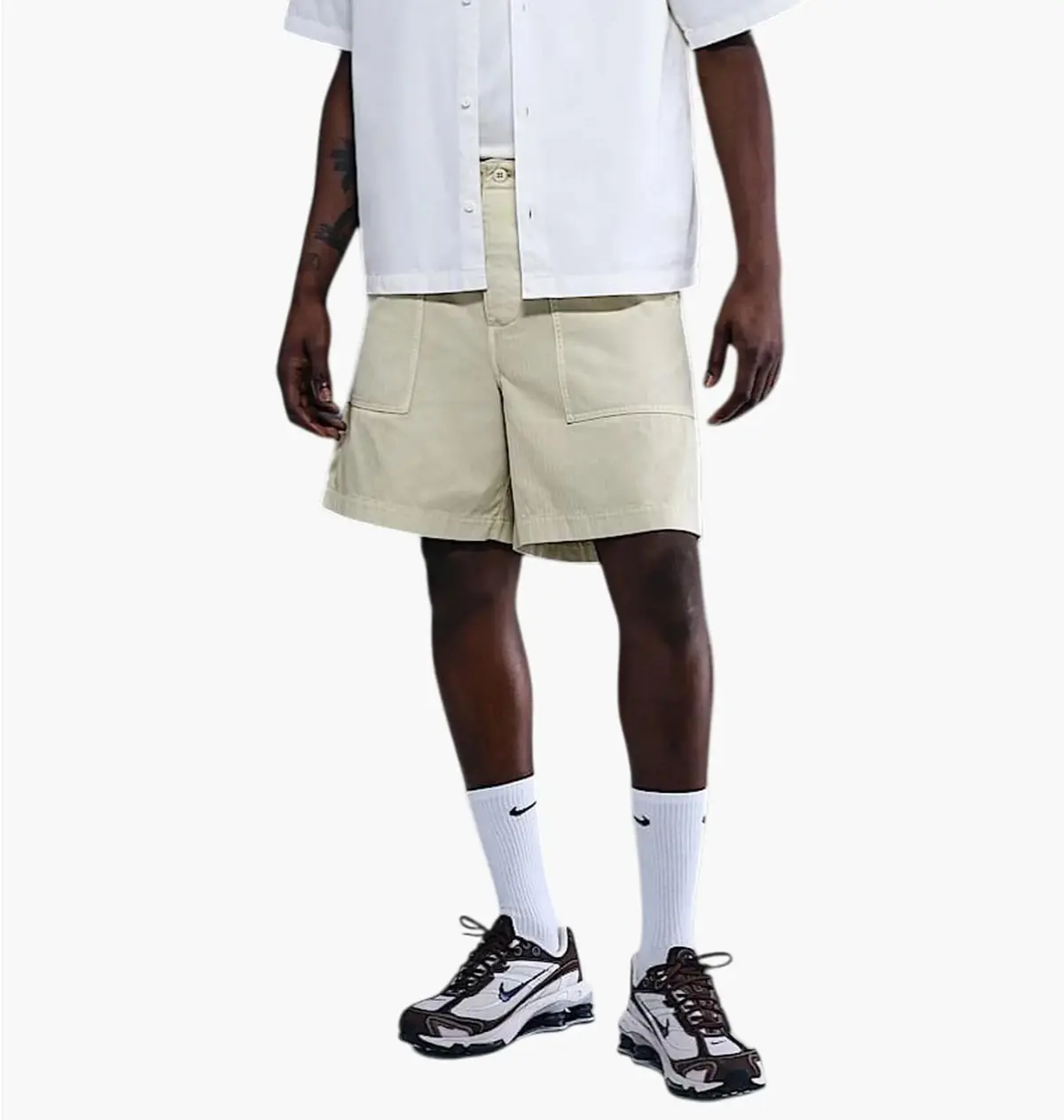 Шорти чоловічі Nike Life Beige