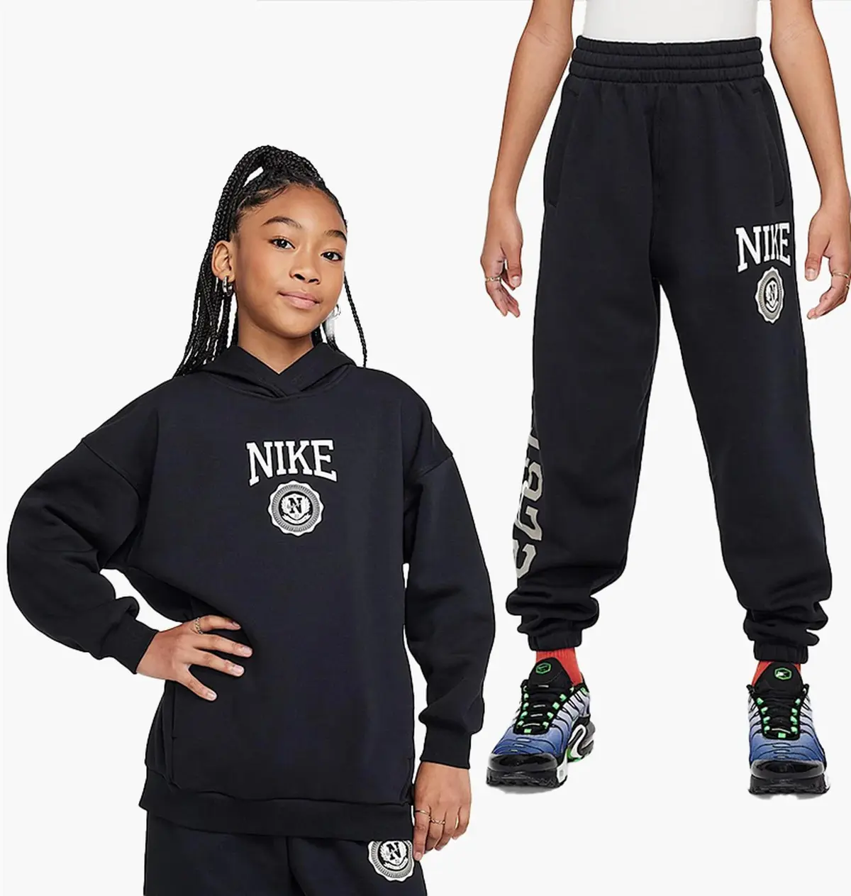 Спортивний костюм дитячий Nike Sportswear Club Fleece Black