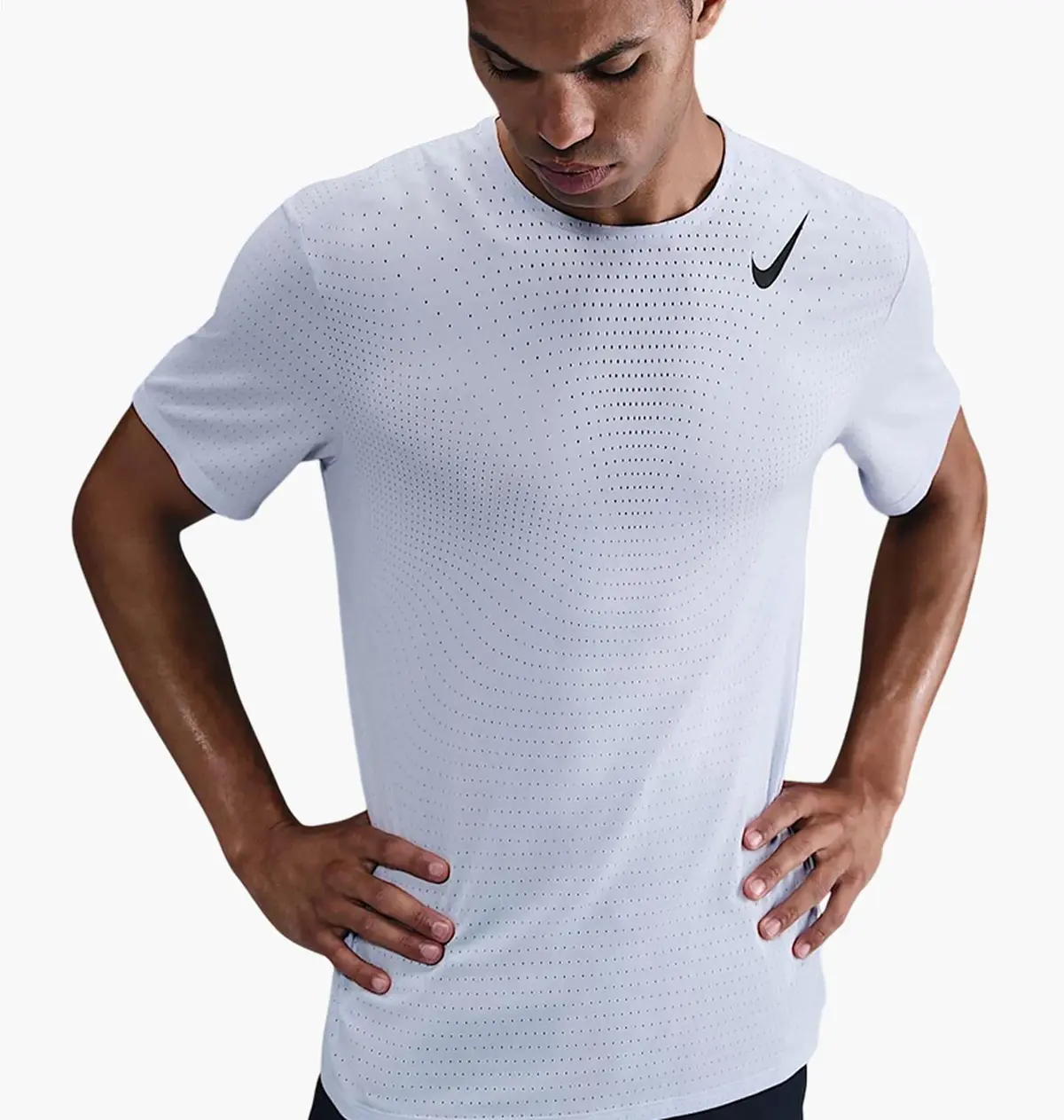 Футболка чоловіча Nike Aeroswift White