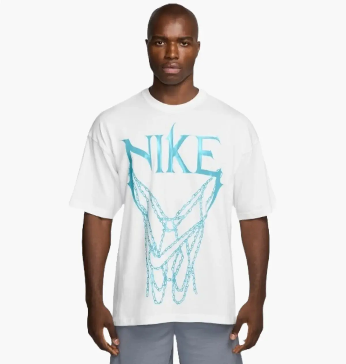 Футболка чоловіча Nike Basketball T-Shirt White