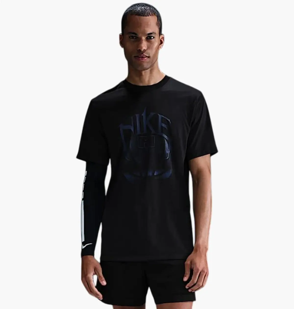 Футболка чоловіча Nike Nk Df Tee Rlgd Oc 2 Black