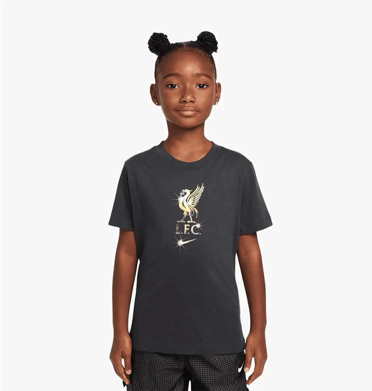 Футболка детская Nike Lfc Crest Grey