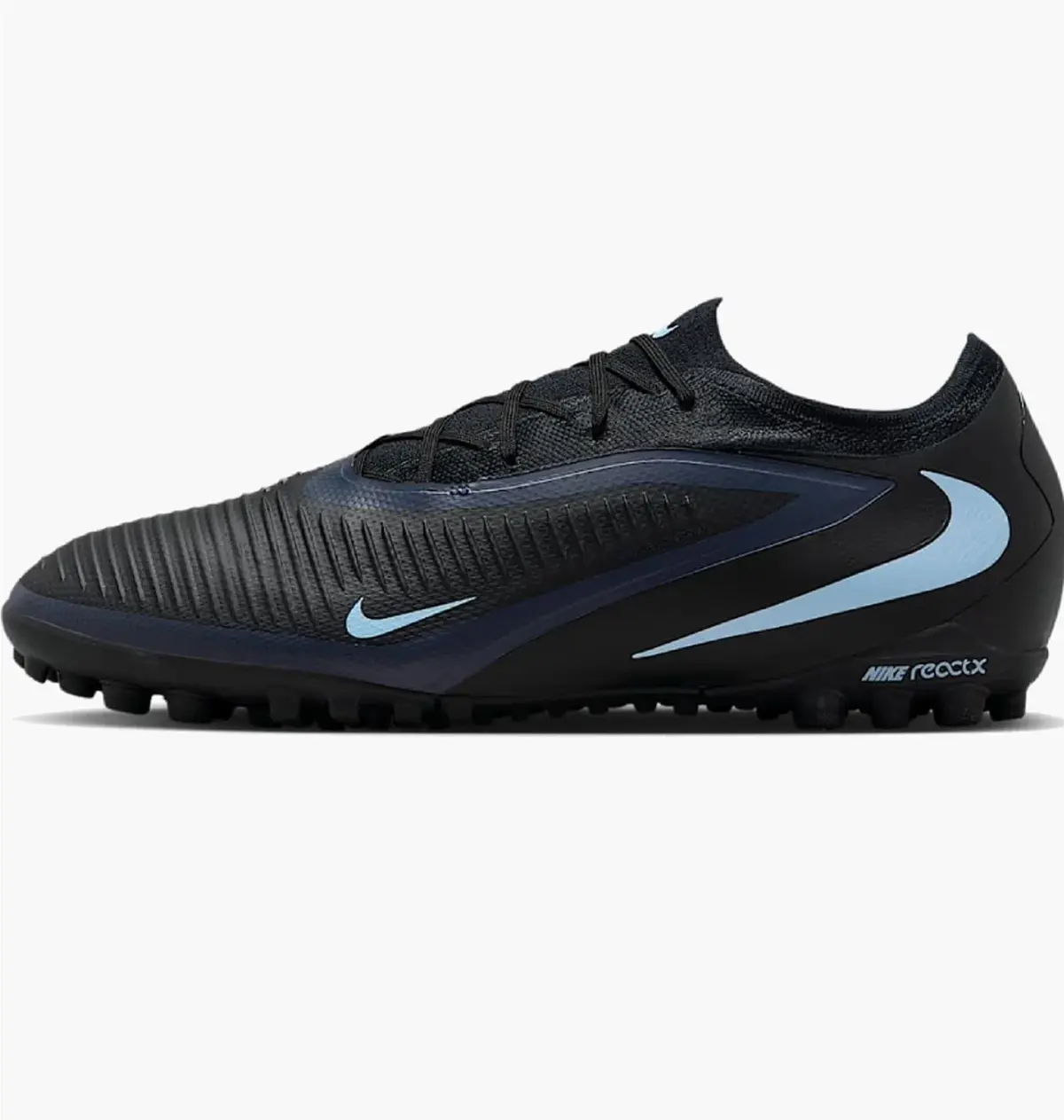 Сороконожки унисекс Nike Reactx Phantom 6 Low Pro Black