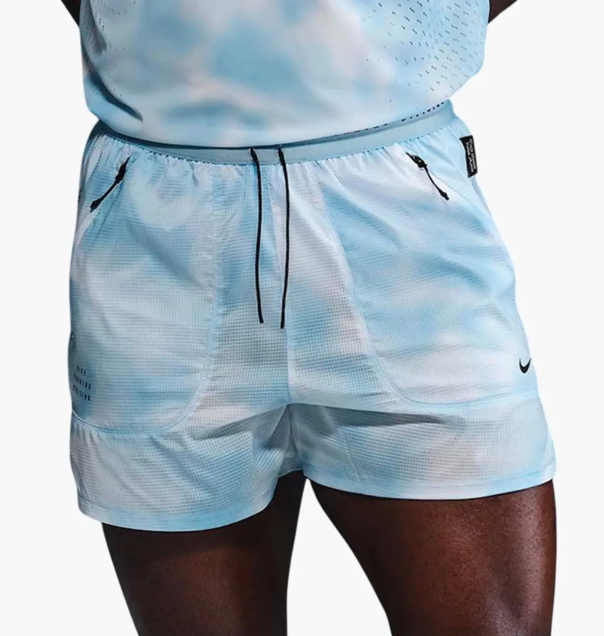 Шорти чоловічі Nike Dfadv Df Breathe Light Blue/White