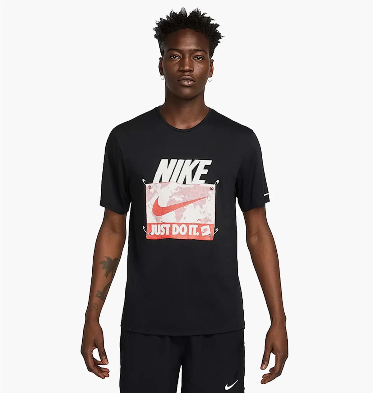 Футболка чоловіча Nike Dri-Fit Run Energy Ss Top Black