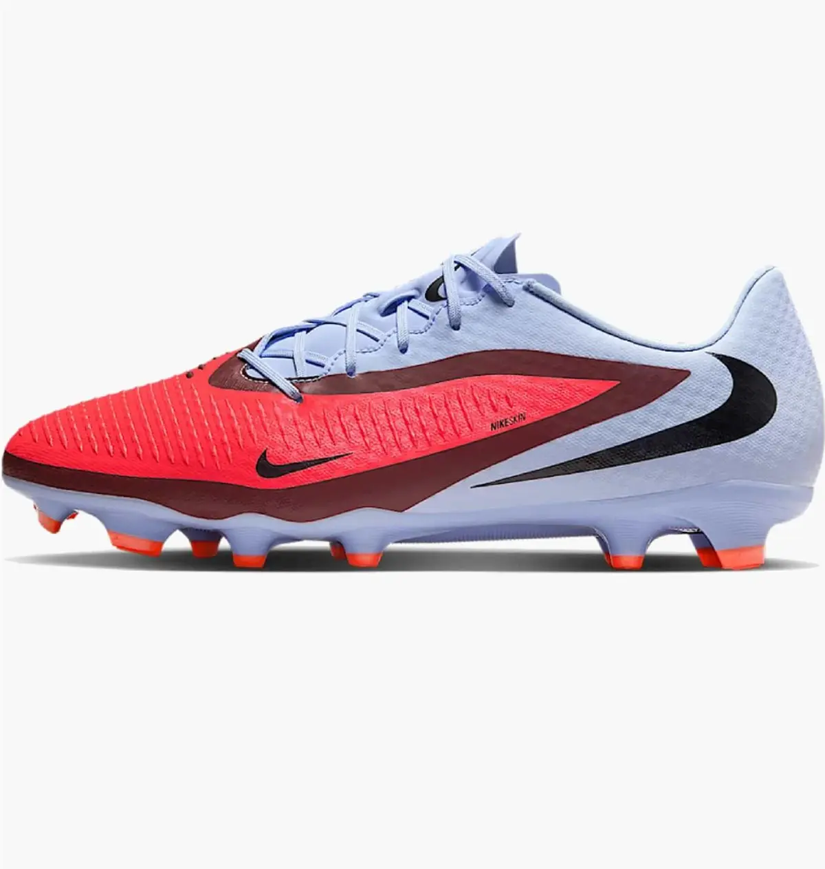 Бутси унісекс Nike Phantom 6 Low Academy Red/Light Blue