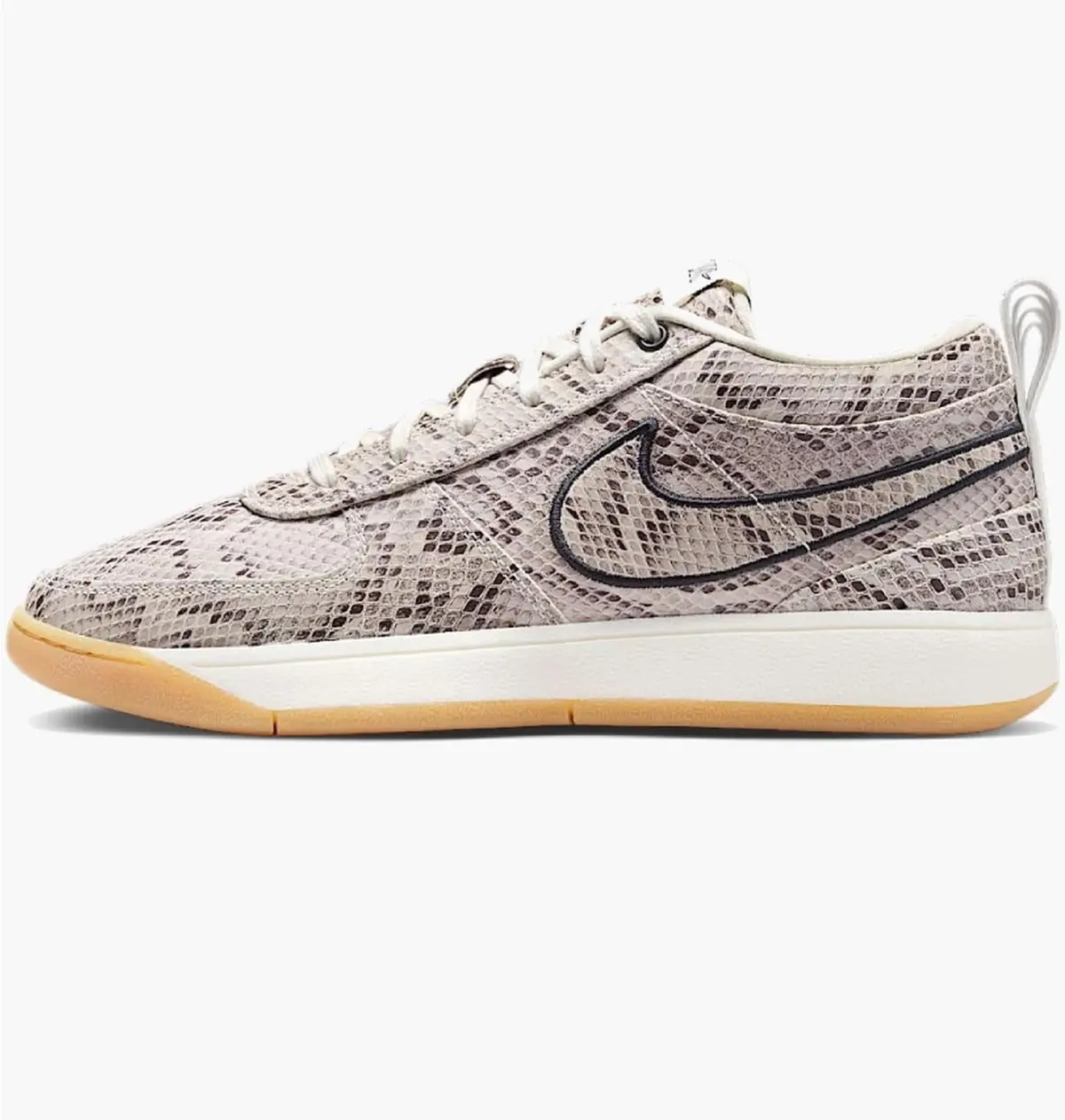 Кроссовки мужские Nike Book 1 Leather Python Beige/Grey