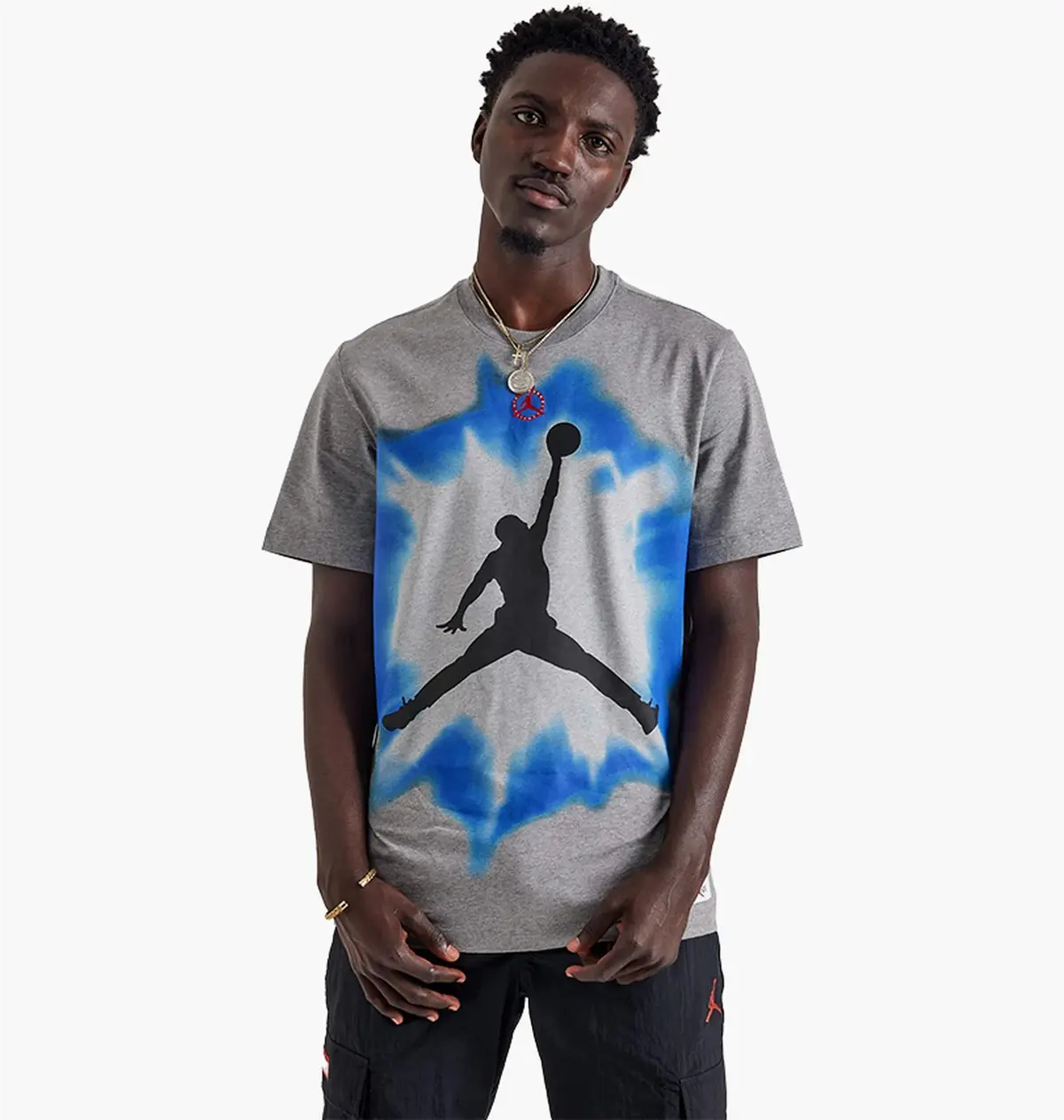 Футболка мужская Jordan Core Jumptee Grey