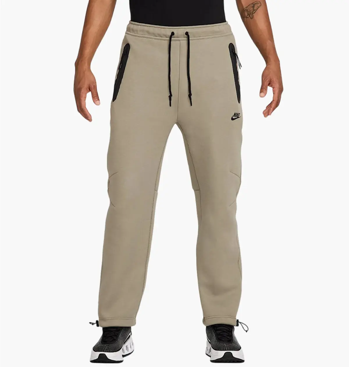 Брюки чоловічі Nike Tech Fleece Open-Hem Beige