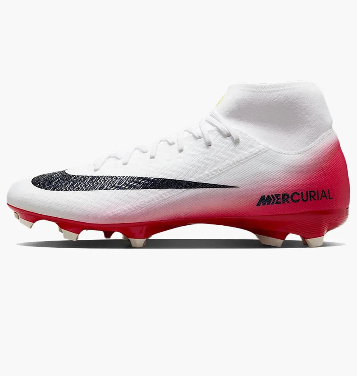 Бутси унісекс Nike Mercurial Superfly 10 Academy L V8 Multi- Ground High- Top Soccer Cleats White/Red
