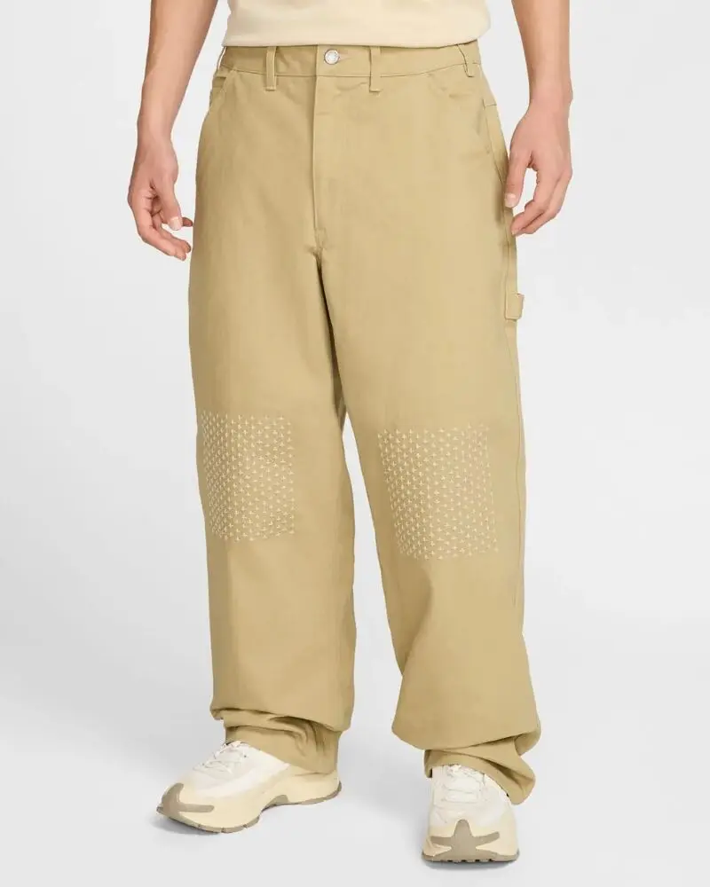 Брюки мужские Nike Life Sashiko Carpenter зеленые HJ8478-297