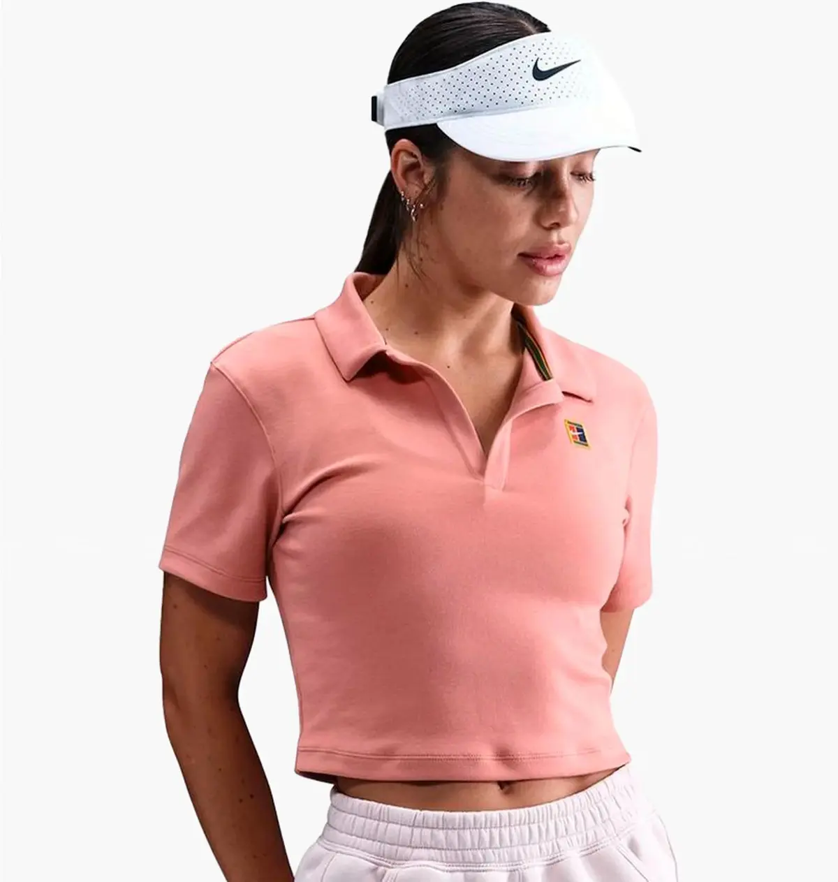 Футболка жіноча Nike Court Heritage Pink