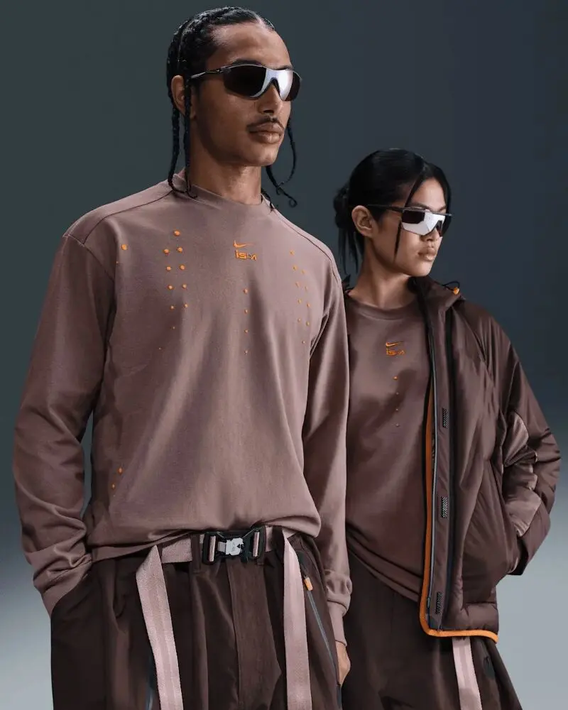 Кофта мужская Nike Ispa коричневая HJ9086-208