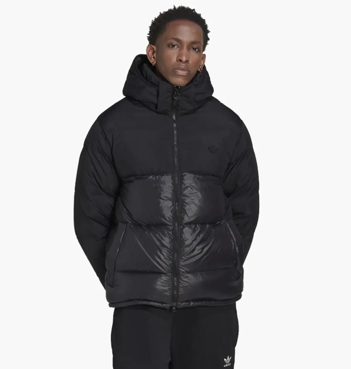 Куртка мужская Adidas Down Regen Hooded Puffer Jacket Black Hl9181
