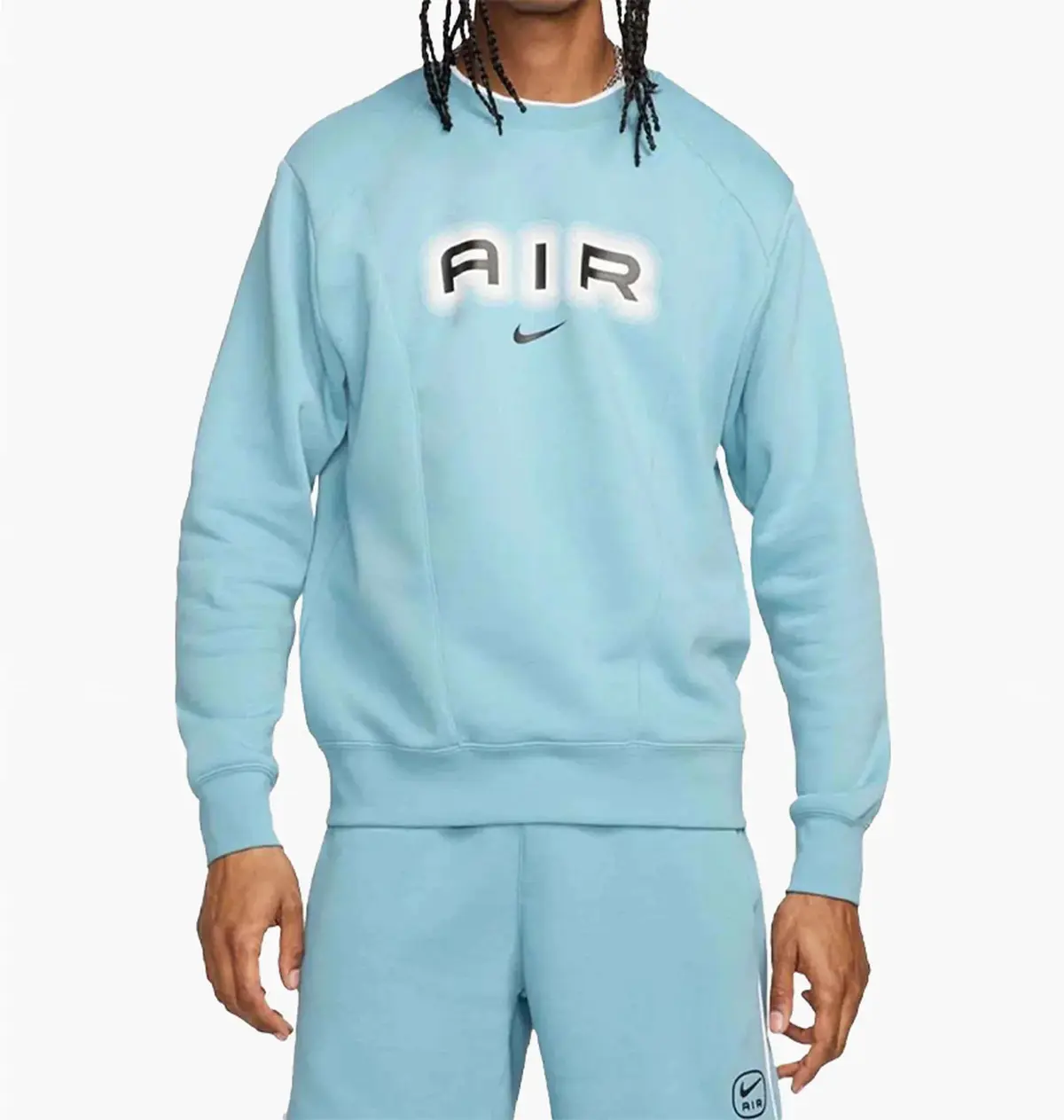 Спортивний костюм чоловічий Nike Sw Air Crew Light Blue