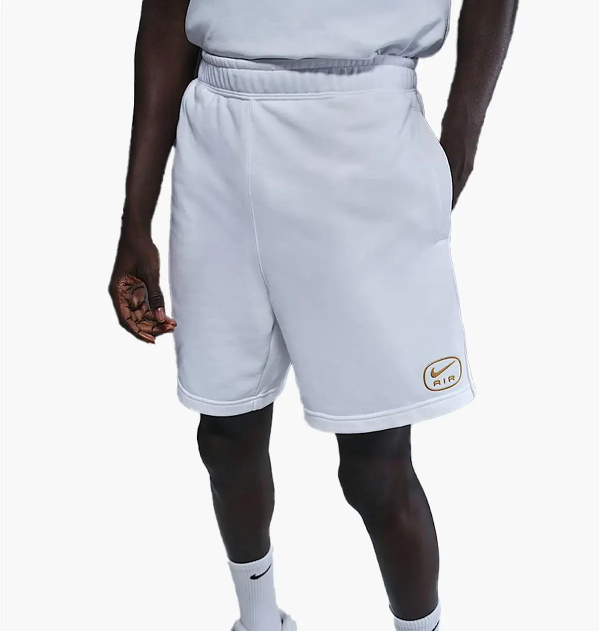 Шорты мужские Nike Air French Terry White