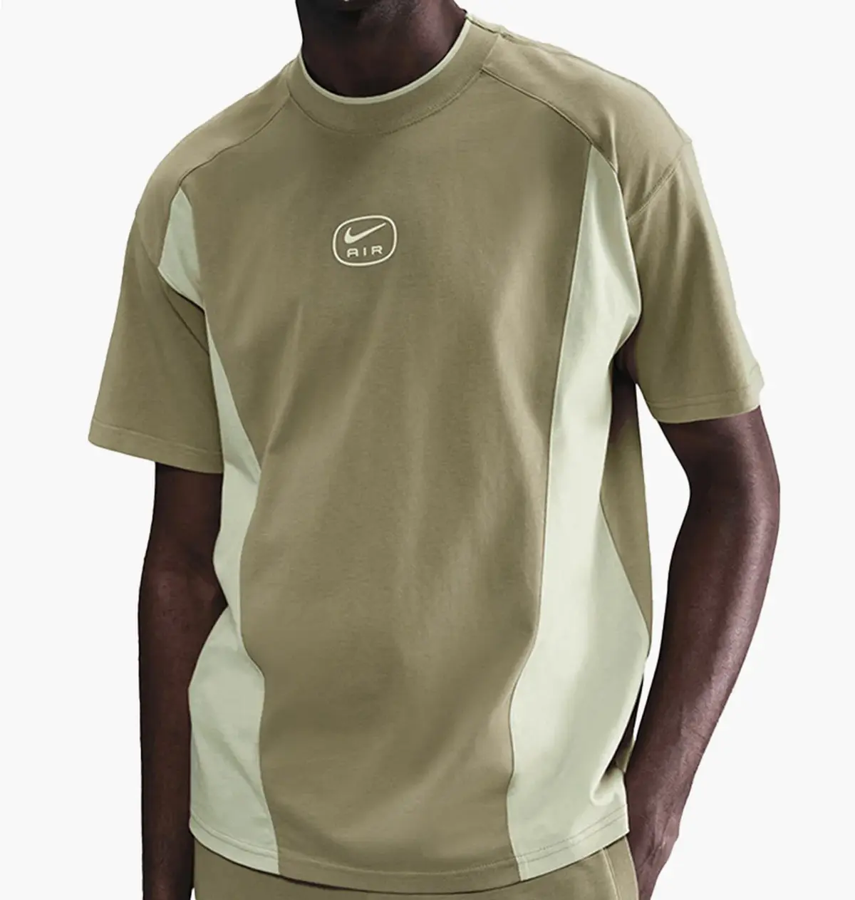 Футболка чоловіча Nike Nsw Sw Air L Fit Top Olive