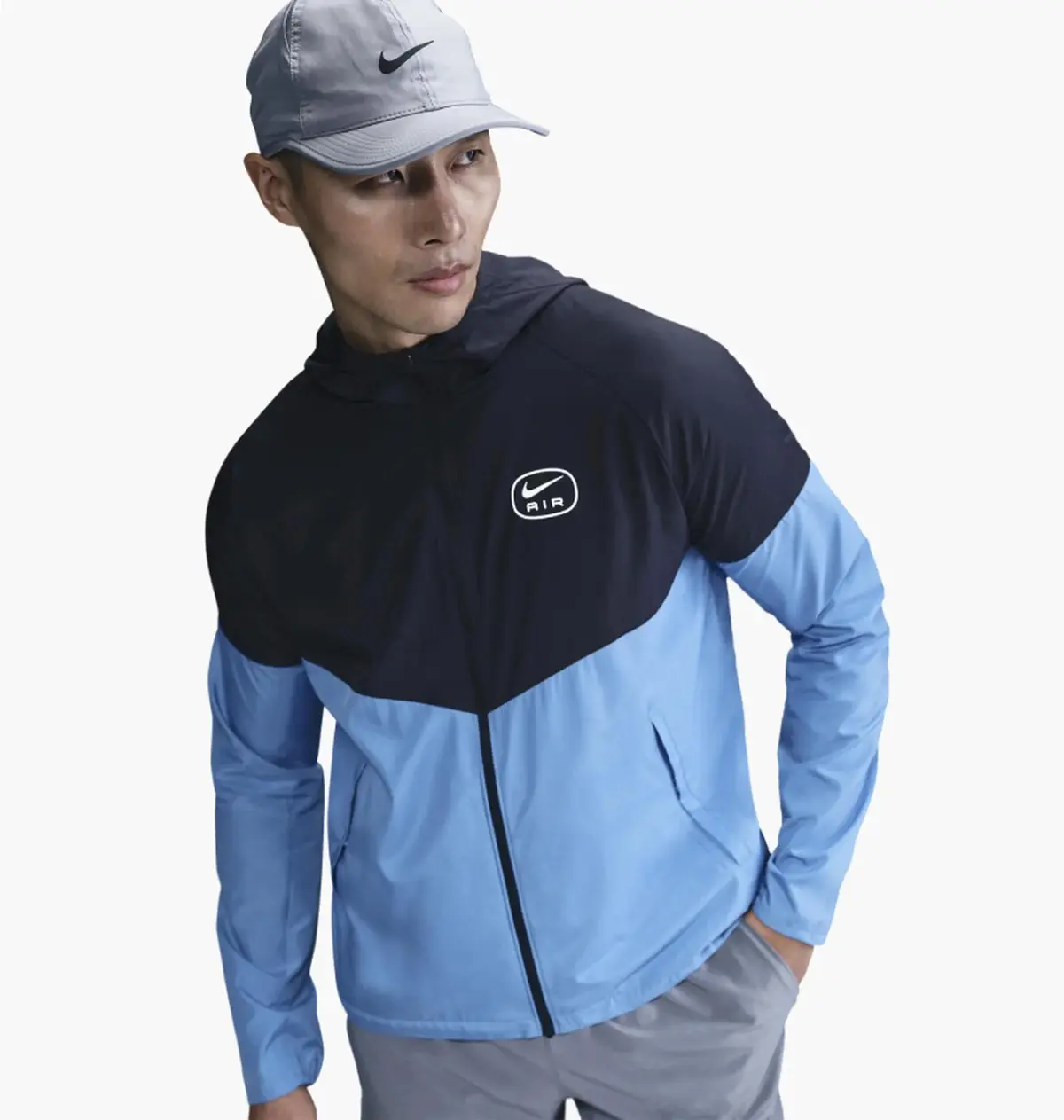 Вітровка чоловіча Nike Nsw Sw Air Run Blue