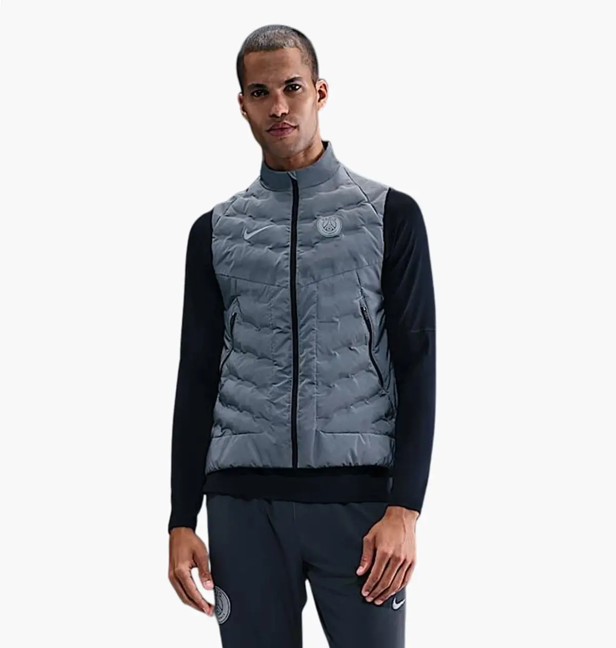 Жилетка чоловіча Nike Psg Running Division Grey