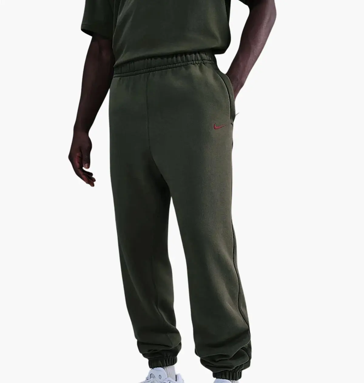 Брюки чоловічі Nike Nocta Fleece Cs Sweatpants Olive