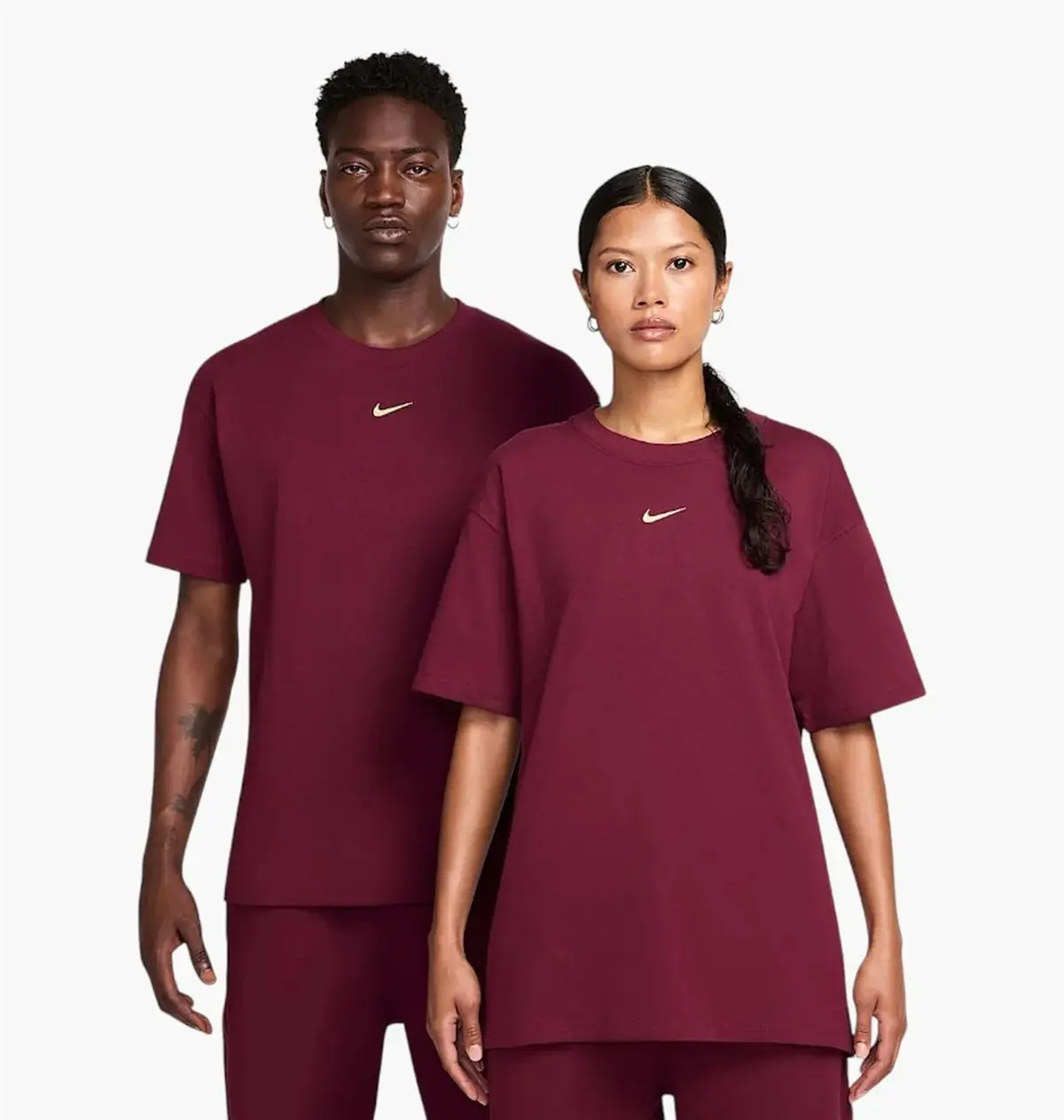 Футболка унісекс Nike Nocta Cs Short-Sleeve Tee Bordo