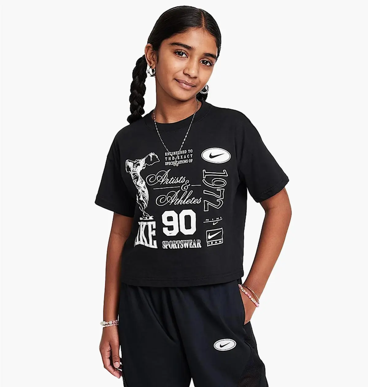 Футболка дитяча Nike Sportswear Big Kids' (Girls') T-Shirt
