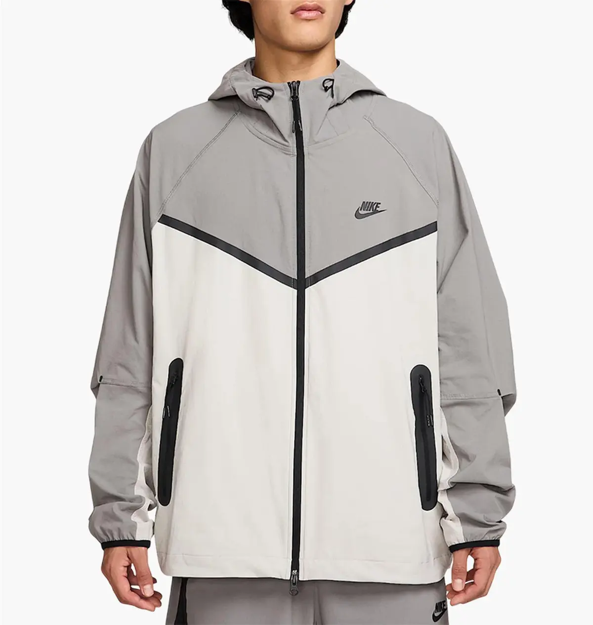 Кофта чоловіча Nike Nike Tech Woven Grey Hm7151-014