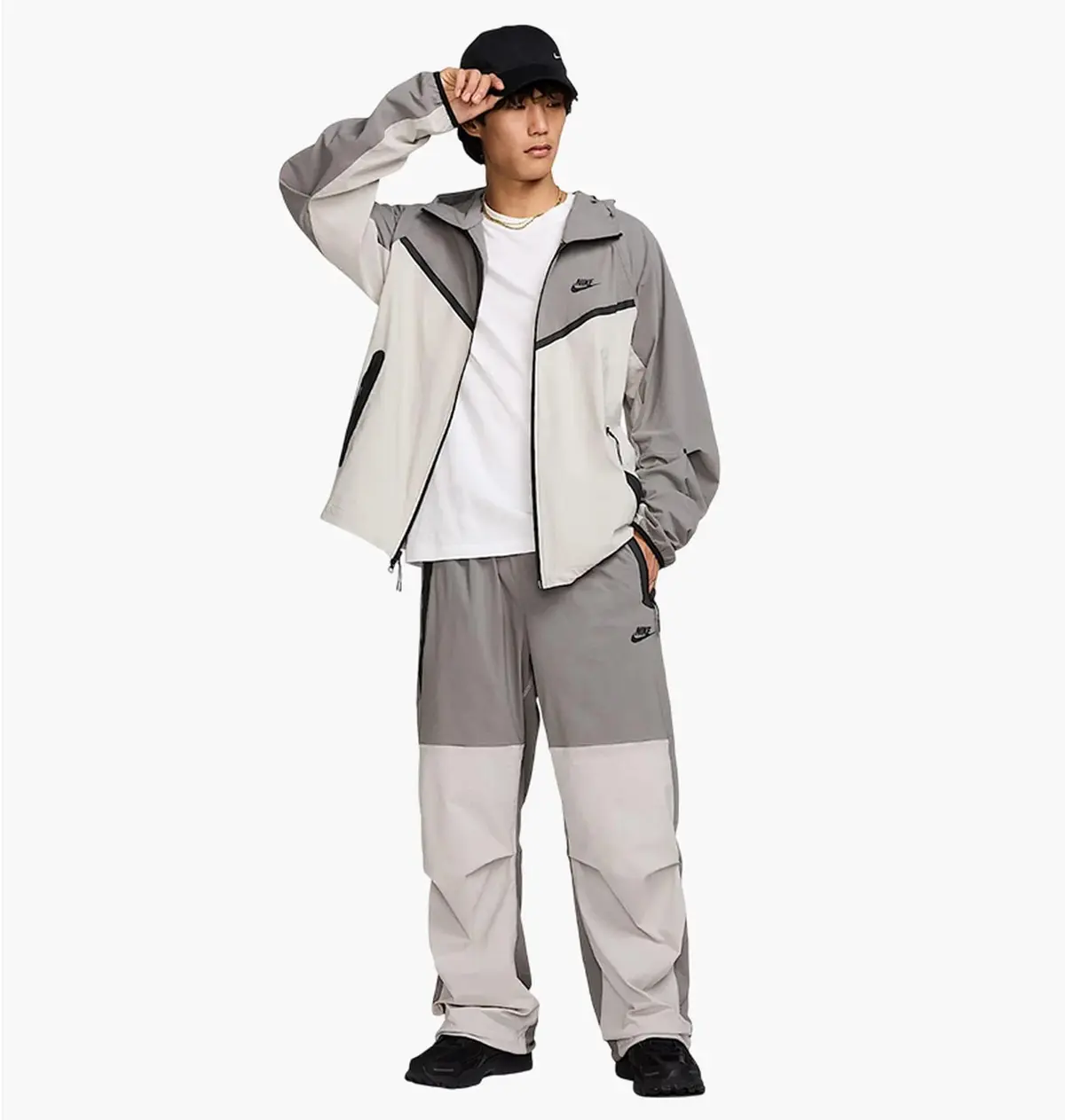 Спортивный костюм мужской Nike Tech Woven Grey