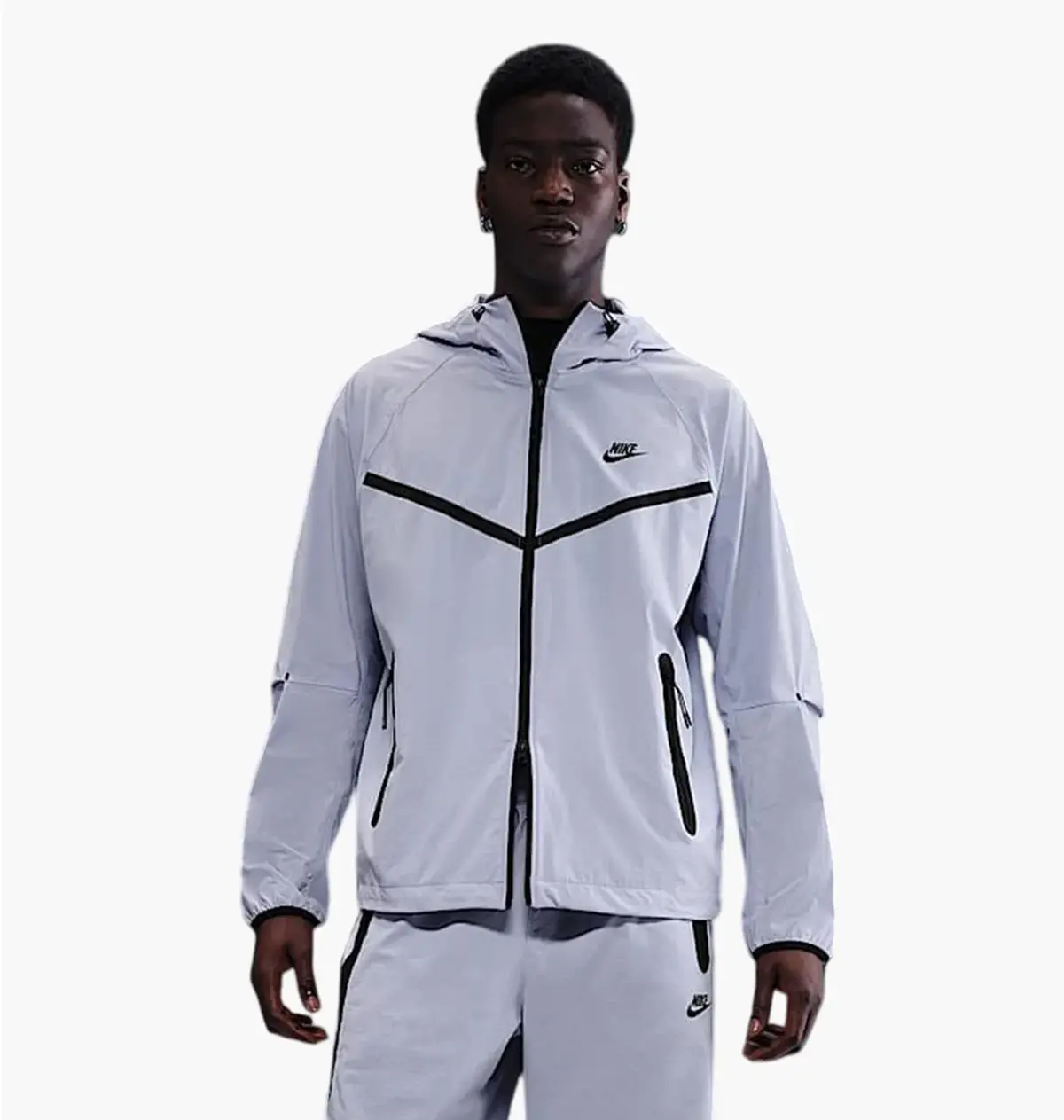 Куртка чоловіча Nike Tech Woven Grey/Black
