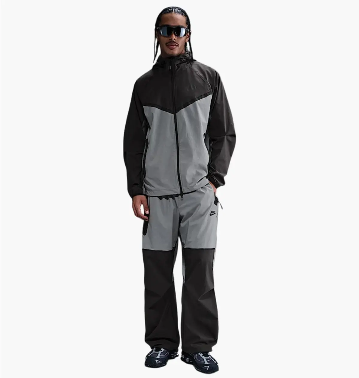 Спортивный костюм мужской Nike Teechfleece серый HM7151-065_HM7158-065