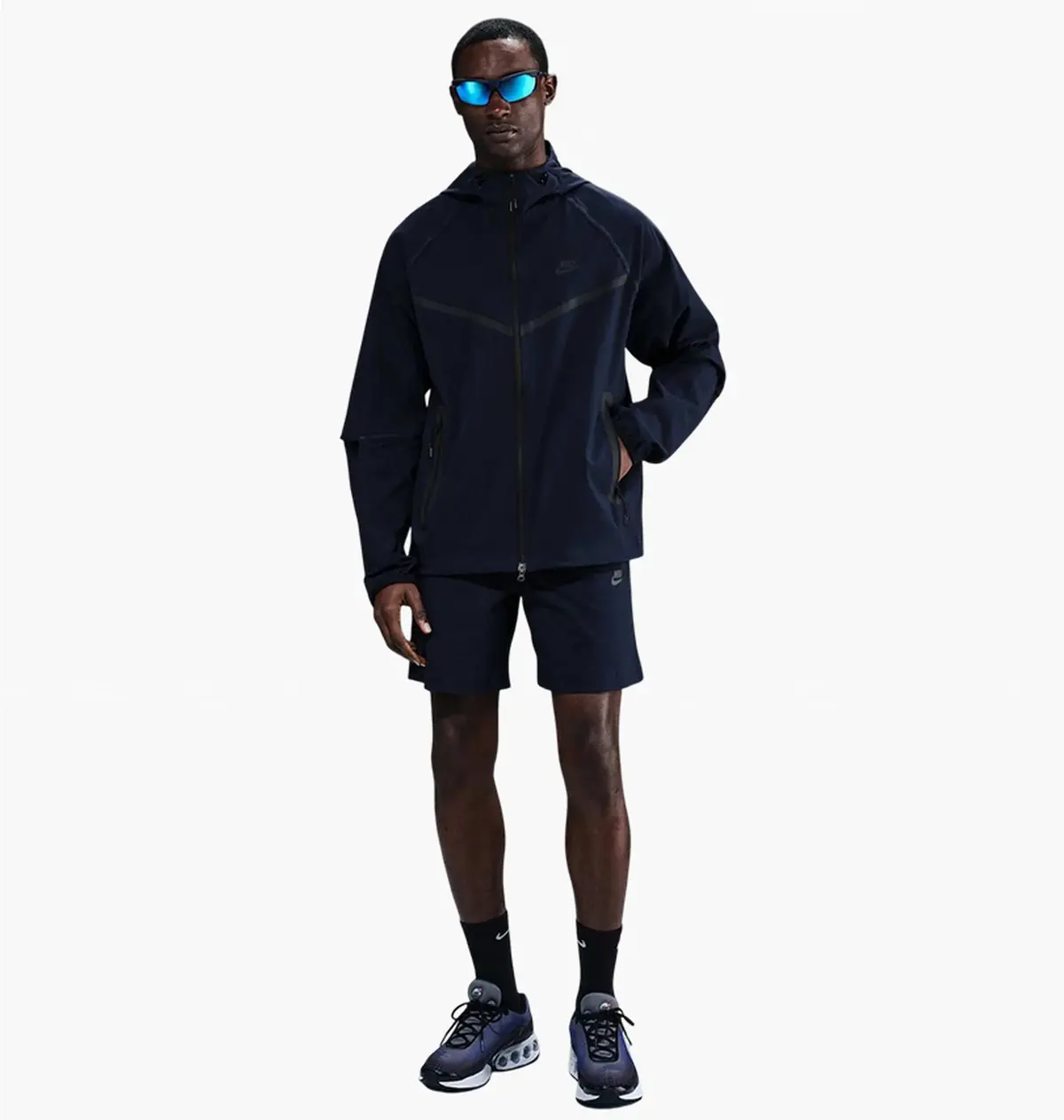 Кофта чоловіча Nike Tech Mens Woven Jacket Blue