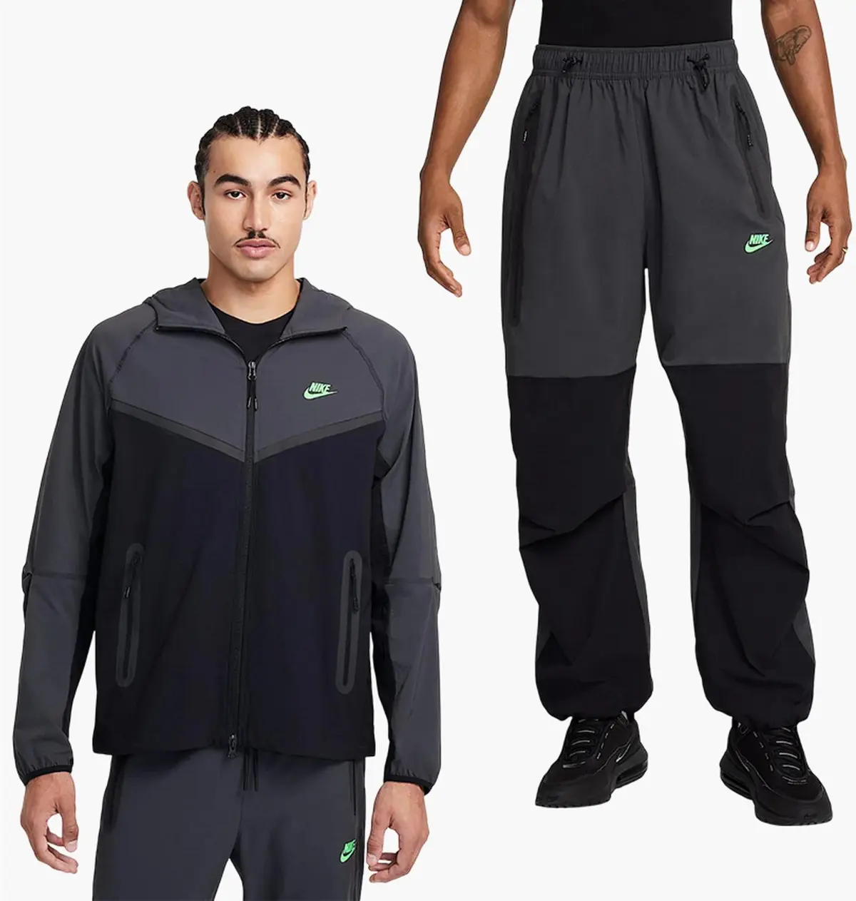 Брюки чоловічі Nike Tech Woven Black/Grey