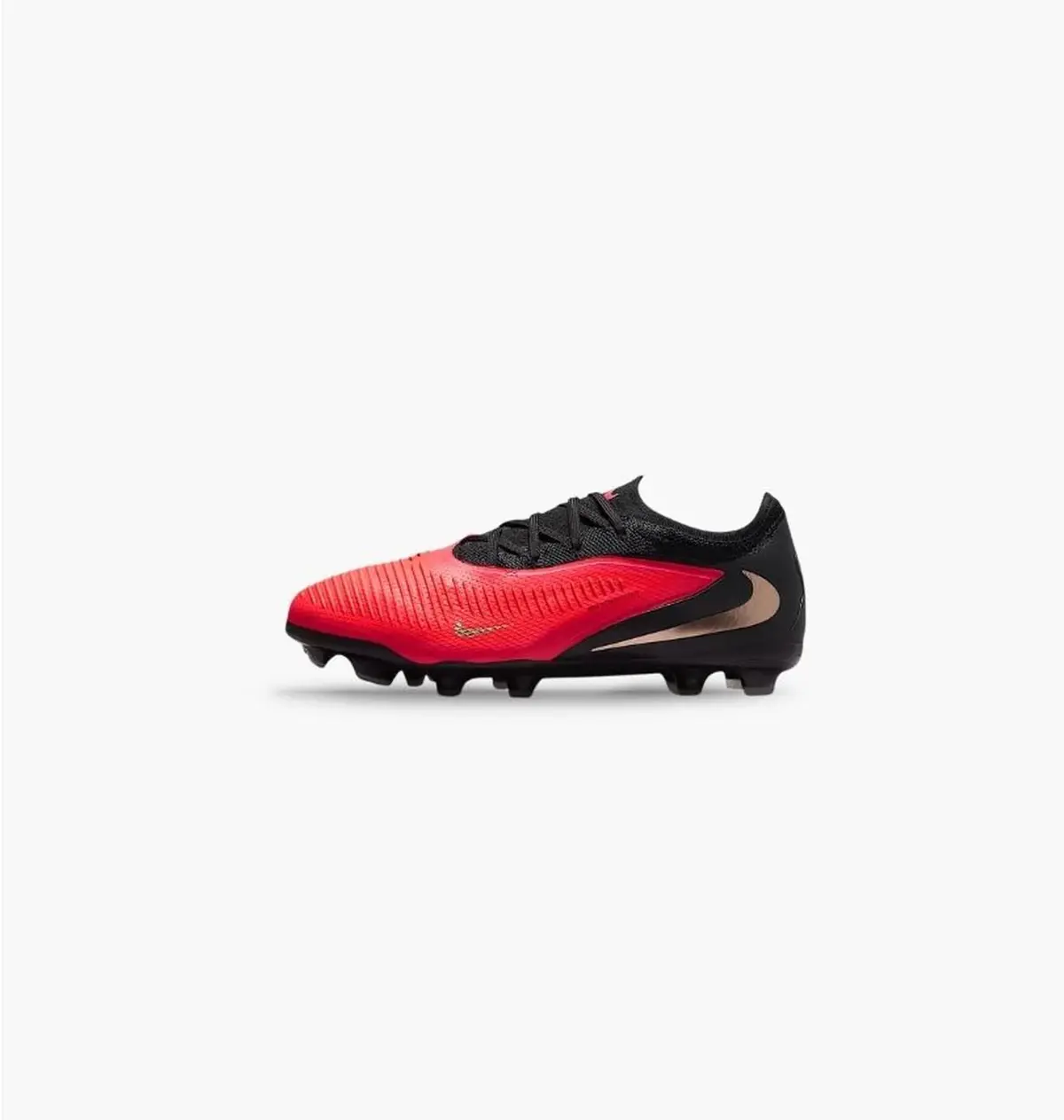 Бутси дитячі Nike Phantom 6 Low Pro чорні з червоним HM9204-600